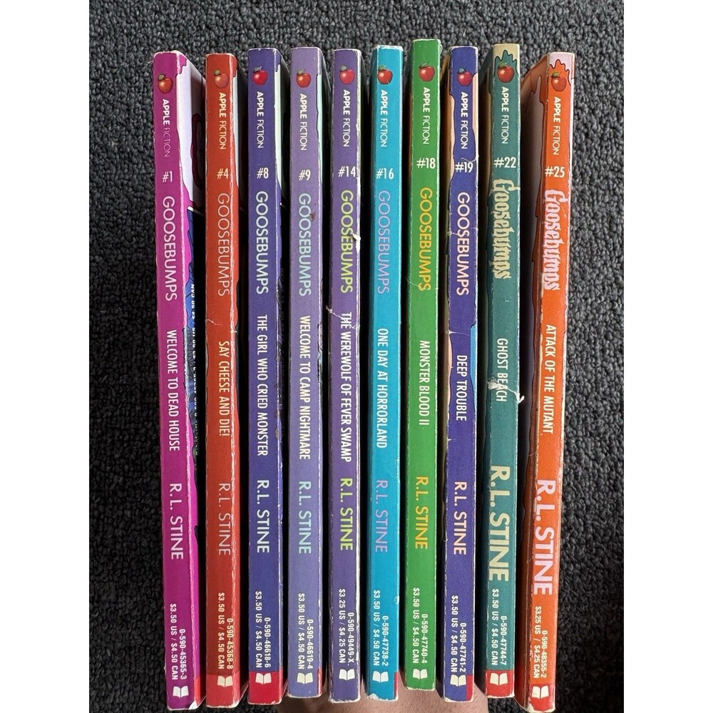 Goosebumps Lot of 10 First Printing Paperbacks R.L. Stine Scholastic 1990s - Picture 3 of 16